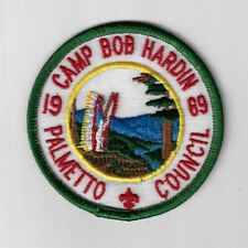 1969 Camp Bob Hardin Palmetto Council GREEN Border [CA-338] picture