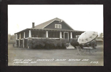 Lakewood Wisconsin WI 1930s RPPC Cannivet's Resort Main Lodge on Waubee Lake picture