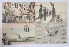 (4) YOKOHAMA JAPAN'S WELCOME TO THE US GREAT WHITE FLEET POSTCARD ADMIRAL SPERRY picture