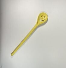 Vintage Kool-Aid Smiling Face Splenda Yellow Plastic Mixing Spoon picture