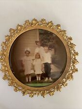 Antique Photo Frame Columbia Medallion Studios Chicago 1900’s EXCEPTIONAL 7” picture