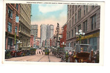 Postcard: Peachtree St., looking north from viaduct, Atlanta, GA (Georgia) picture
