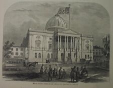 1865 print - new King's County Courthouse, Brooklyn completed; by Gamaliel King picture