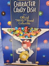 M&M's Vintage in Box Holiday Red and Yellow Character Candy Dish  MM Funny Rare picture