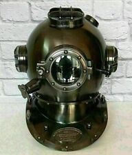 Vintage Divers Diving Helmet~US Navy/Mark V/Sea Antique Scuba/Morse/Boston picture
