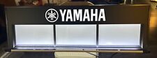 HUGE Yamaha LED illuminated Sign ~ 3 backlit spaces ~ Music / Motorcycle/ Boat picture