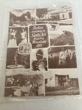 VINTAGE 1950s Promo Book Brochure Relax Play Santa Fe New Mexico Mountain Air picture