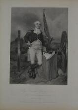 Revolutionary War General Henry Knox Antique Original 1850's Engraving picture
