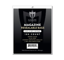 200 Max Pro Ultra Premium Resealable Magazine Bags - 8-3/4 x 11-1/8 - Acid Free picture