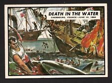 1962 Topps Civil War News #69 Death in the Water NM picture