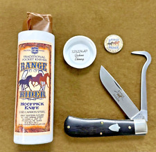 Great Eastern Cutlery. 725224HP Range Rider Hoof Pick knife. Gabon Ebony picture