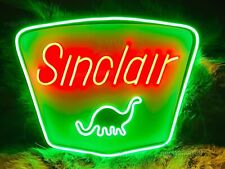 New Sinclair Dino Gasoline Neon Light Sign 20