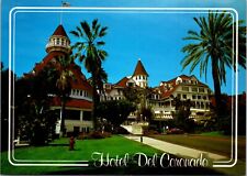 Hotel Del Coronado San Diego, California Postcard with Palm Trees picture
