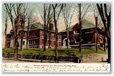 1906 Monson Academy And Gymnasium Monson Massachusetts MA Antique Postcard picture