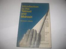 Introduction to the Talmud and Midrash by Hermann Leberecht Strack IMPORTANT picture