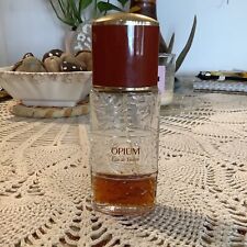 Vintage YSL Opium 1.6FL oz 50ml 80%vol bottle eau de toilet perfume FLAW picture