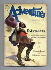 Adventure Pulp/Magazine Sep 15 1928 Vol. 68 #1 GD/VG 3.0 picture