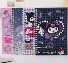 4Pcs Kuromi Notebooks Cute Sanrio Coil Notepad Journal Notebook Interesting Gift picture