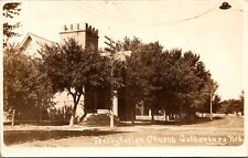 Real Photo Postcard Presbyterian Church in Gothenburg, Nebraska~137973 picture