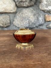 Vintage ASR Faux tortoise shell and Brass ASCOT table lighter/paper Weight picture