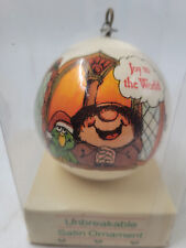 Vintage WWA Sherman on the Mount 1982 Unbreakable Satin Ornament  picture