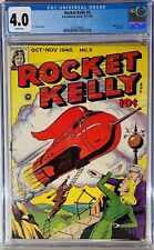 🔥Rocket Kelly #5, CGC 4.0 VG, 1946⭐️SCARCE⭐️Protector of Freedom&Space  🇺🇸 picture