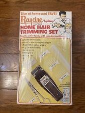 Vtg Sealed NIB Raycine Hair Clipper Trimming Set 9 Piece Model 274-09 At new NOS picture