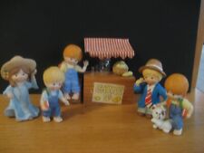 Enesco Country Cousins Katie with Lemonade Stand & Assorted Enesco Figurines picture