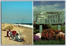 Delaware DE -  South Bethany Beach - Vintage Postcard 4x6 - Unposted picture