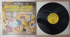 1964 WALT DISNEY MOTHER GOOSE NURSERY RHYMES RECORD WITH STERLING HOLLOWAY picture