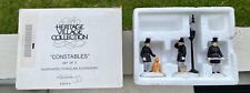 Dept 56 Heritage Village Constables Set of 3 Figurines  #5579-4 Christmas picture