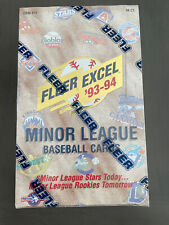 1993-94 Fleer Excel Minor League Baseball Factory Sealed Box picture