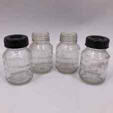 Four Vintage Roerig and Bakers Ready 4 Ounce Collectible Glass Bottles Set picture