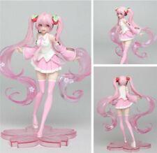 USED VOCALOID Hatsune Miku Sakura Pink Cherry Blossom Dress Figure Toy BULK picture