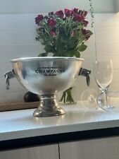 Vintage Cuvee De Prestige Champagne  Pedestal Ice Bucket Wine Cooler Store Displ picture