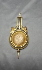 1880's Gilbert Ornate Brass & Steel Gingerbread Kitchen / Parlor Clock Pendulum picture