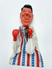 VINTAGE RONALD REAGAN PUNCHING PUPPET Works Political Toy picture