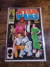 Star Wars #107 FN Last Issue Scarce Marvel 1986 Rare picture