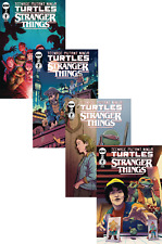 TMNT Ninja Turtles/Stranger Things #2 (IDW) Cover A, B, C, D - 1st printing (NM) picture