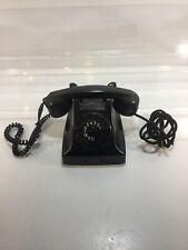 #WOW# Vintage 1950’s/60’s Black Bakelite PTT Rotary Dial Telephone Phone picture