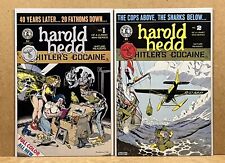 HAROLD HEDD HITLER'S COCAINE #1 -2 Complete Series  KITCHEN SINK Comics 1984 picture