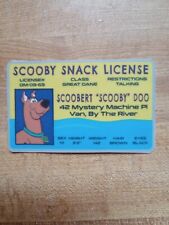 Scooby Doo Laminated Snack License  picture