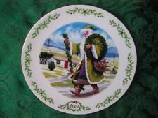 2001 Lenox Santa Victorian Christmas Plate Ireland COA FREE Bonus Gift picture