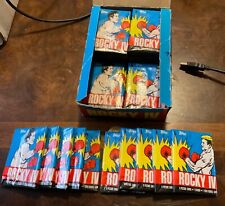 1985 Topps ROCKY IV Movie Trading Cards Sealed Wax Pack picture