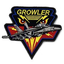EA-18 Growler Embroidered Patch –  With Hook and Loop picture