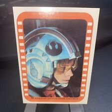 1977 Topps Star Wars Sticker Trading Card #45 LUKE SKYWALKER picture