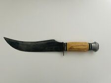 Vintage Solingen Germany Original Buffalo Skinner Fixed Blade Knife 8 Inch Blade picture