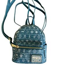 Loungefly Disney Vacation Club Member Mini Backpack In Blue Size Small Resort picture