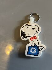 Vintage Keychain SNOOPY Key Ring MetLife Adverting UFS 1958 Peanuts SCHULZ picture