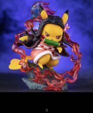 New Pokemon Pikachu Nezuko Kamado Demon Slayer Figure No Yaiba x Box U.S Seller picture